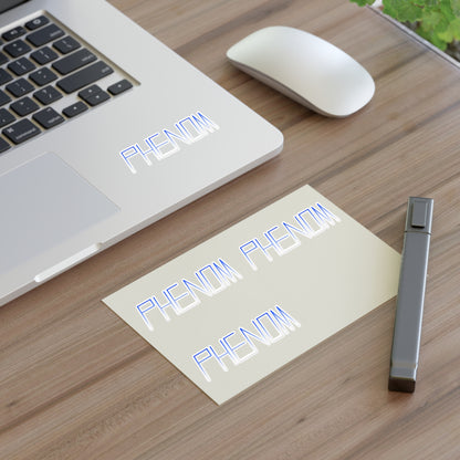 Phenom Sticker Sheet Blue fade