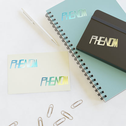 Phenom Sticker Sheet Silver Fade