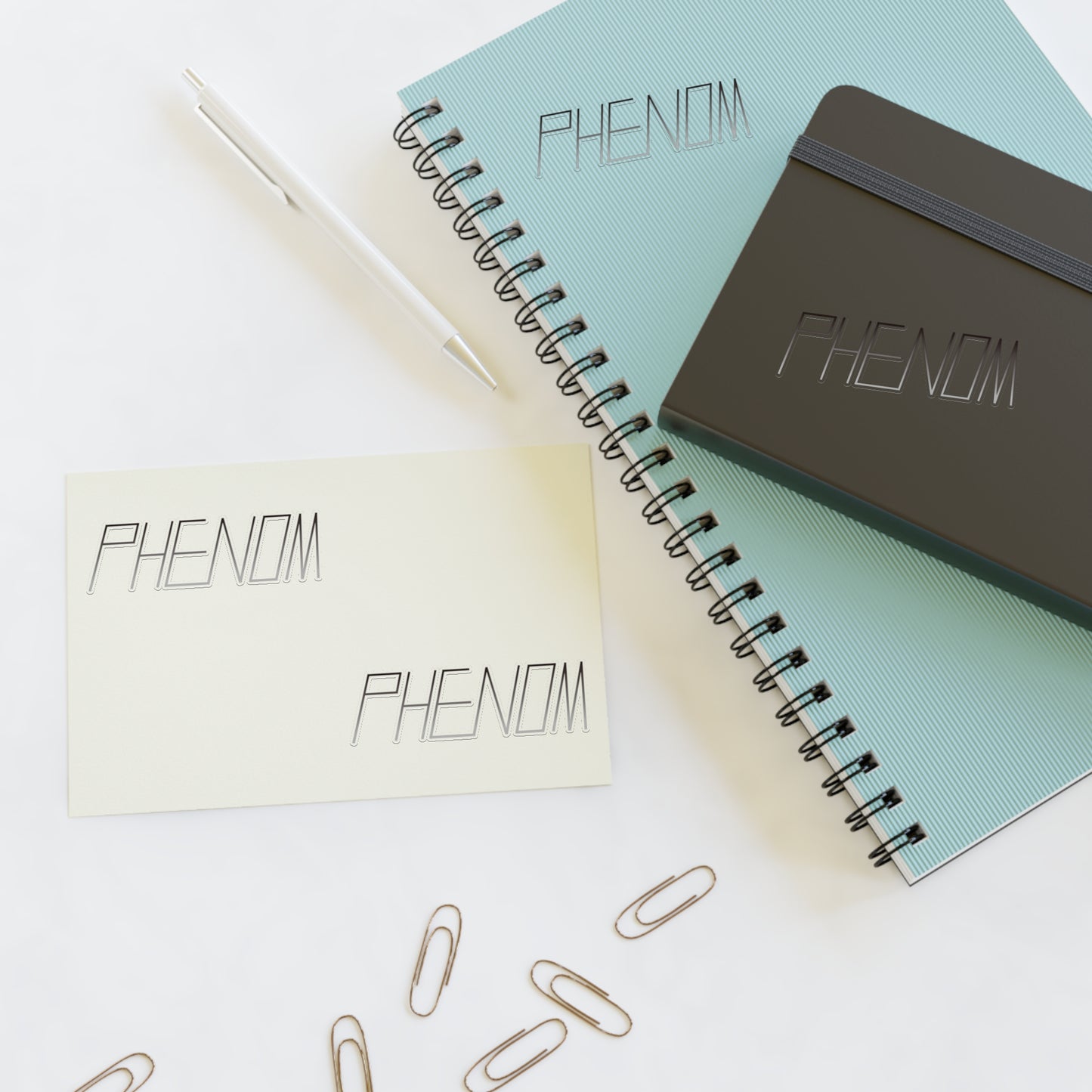 Phenom Sticker Sheet Silver Fade